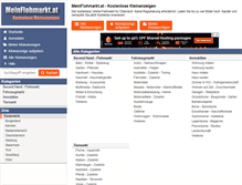 Tablet Screenshot of meinflohmarkt.at